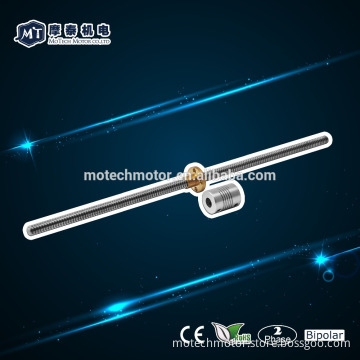 Z axis Threaded Rod M8*300 mm brass nut with Flexible Coupler